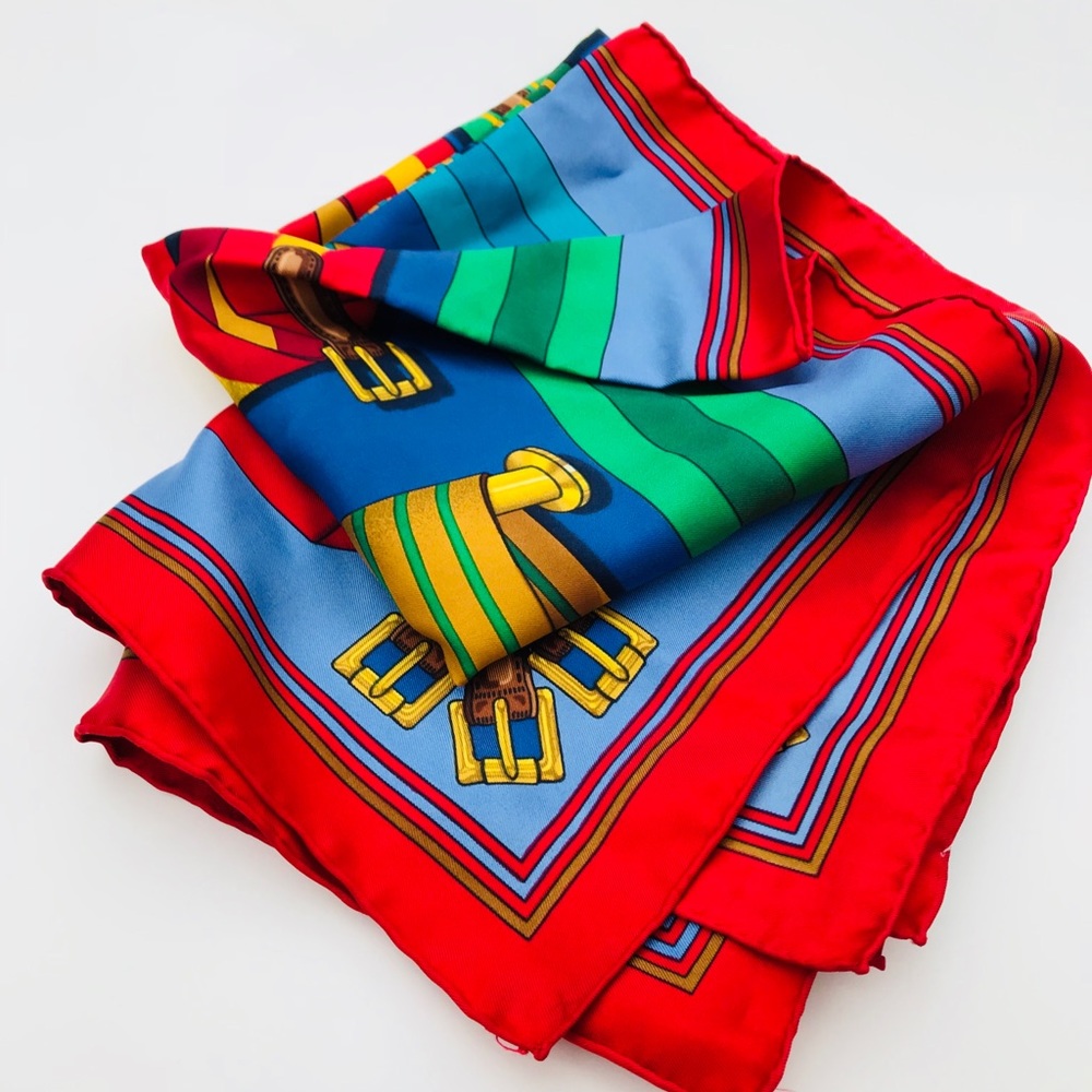 Hermès silk scarf